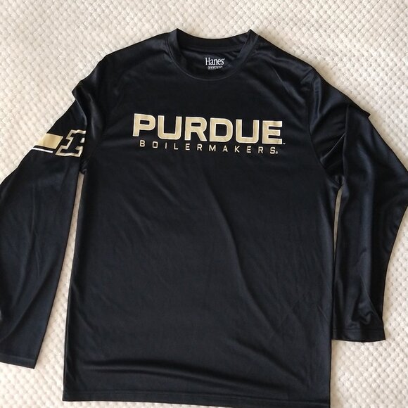 Hanes Purdue Boilermaker Long Sleeve Top - Picture 1 of 5